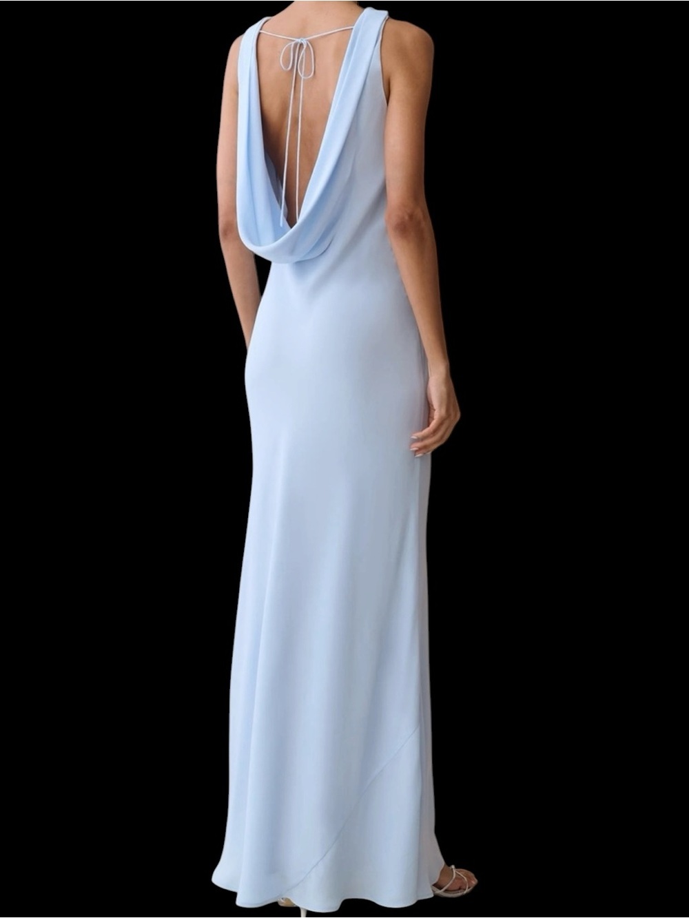 Few Moda o.p.t. Amarosa Dress Light Blue Formal Gown NWT